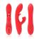 Armony - G-Spot and Clitoris Stimulator Vibrator With Oscillating Tongue Red
