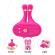 Armony - Rabbit Shape Vibration Magnetic Nipple Clamps Pink
