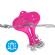 Armony - Rabbit Shape Vibration Magnetic Nipple Clamps Pink