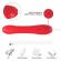 Armony - Vibrator With Oscillating Tongue Red