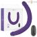 Intense - Gunter Dildo Double Vibrateur 40 CM Violet TÉlÉcommande
