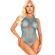 Leg Avenue - Net Snap Crotch Tank Bodysuit One Size Blue