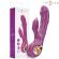 Intense - Halle Multifunction Vibrator With Dolphin Stimulating Tongue Purple