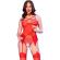 Chilirose - Cr 4879 Schrittloser Body Rot S