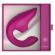 Womanizer - Blend Rabbit Vibrator Stimulator Vibrant Pink