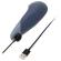 Womanizer - Vibe Lay-On Silent Vibrator Dark Blue