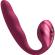 Fun Factory - Allegro Insertable Double Air Pulse Vibrator Wine Red