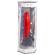 Silexd - Devil Dildo Fantasy Liquid Silicone Thermoreactive Red Black 20.3 CM