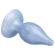 Silexd - Diamond Anal Plug Fantasy Liquid Silicone Thermoreactive Pearl Blue 9.2 CM