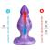 Silexd - Queen Anal Plug Fantasy Liquid Silicone Thermoreactive Purple 9.2 CM