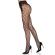 Leg Avenue - 1966 Net Tights With Crotchless Panty Black - One Size