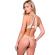 Passion - Resilque Bra + Thong Set White L/XL