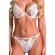 Passion - Resilque Bra + Thong Set White L/XL