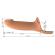 Pretty Love - Landon Light-Skin Vibrating Strap-On