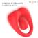 Intense - Russell Vibrating Penis Ring With Clitoris Stimulation Red
