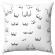 Diablo Picante - 30 X 30 Boobs Cushion White