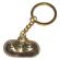 Diablo Picante - Gold Metal Keychain ââwith Breasts