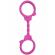 Diablo Picante - Silicone Handcuffs Fuchsia