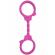 Diablo Picante - Silicone Handcuffs Fuchsia