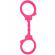 Diablo Picante - Silicone Handcuffs Pink