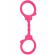 Diablo Picante - Silicone Handcuffs Pink