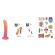 Romp - Dizi Dildo De Silicone Com Ventosa Tricolor 18 CM