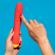 Romp - Hype Vibratore Multifunzione Per Il Punto G Rosso