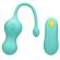 Romp - Cello Multifunction Vibrating Egg Turquoise Remote Control