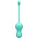 Romp - Cello Multifunction Vibrating Egg Turquoise Remote Control