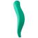 Romp - Wave Wellenvibrator Klitorisstimulator, Ergonomische Form, AquagrÜn