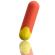 Romp - Riot Balle Vibrante Multifonction Orange + Jaune