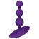 Romp - Amp Contas Anal De Silicone FlexÍveis Roxas 12,5 CM Roxas