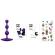 Romp - Amp Contas Anal De Silicone FlexÍveis Roxas 12,5 CM Roxas
