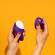 Romp - Free Stimulateur Clitorial Gratuit Avec Couvercle 10 Niveaux Rechargeable Violet