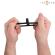 Intense - John Adjustable Triple Penis Ring Model 4