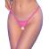 Chilirose - Cr 4856 Micro String RÉsille Rouge S/M