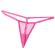 Chilirose - Cr 4856 Micro String RÉsille Rouge S/M