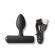 Rocks-Off - Nova Solaris Rechargeable Slim & Powerful Anal Plug 16 Function Black