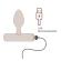 Rocks-Off - Nova Solaris Rechargeable Slim & Powerful Anal Plug 16 Function Purple