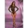 Livco Corsetti Fashion - Astan XG058 Schwarzer Bodysuit EinheitsgrÖsse