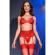Chilirose - Cr 4895 Set Da 5 Pezzi Rosso S