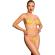 Chilirose - Cr 4898 Gelber Strass-Bikini, Eine GrÖsse