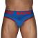 Macho - MCH005 Classic Slip Blue + Red L