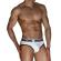 Macho - MCH006 Classic Slip White + Black XL
