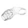 Pretty Love - Geraldine Verdikkend Gestructureerd Transparant Funda