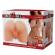 Crazy Bull - Julia XXL Dubbele Vaginale En Anale Vibrerende Masturbator Flesh