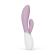 Lelo - Ina Twist Double Vibrator Rabbit For G-Spot and Clitoris Pink