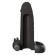 Fantasy X-Tensions - Vibrante Realistico Manicotto Per Pene Da 5 Cm, Nero
