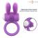Intense - Hopps Vibrating Penis Ring With Clitoral Stimulation Purple