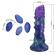 Power Monsters - Duskwaker Sentinel Gonflable Tricolor En Silicone, 23 CM Ø 5 CM